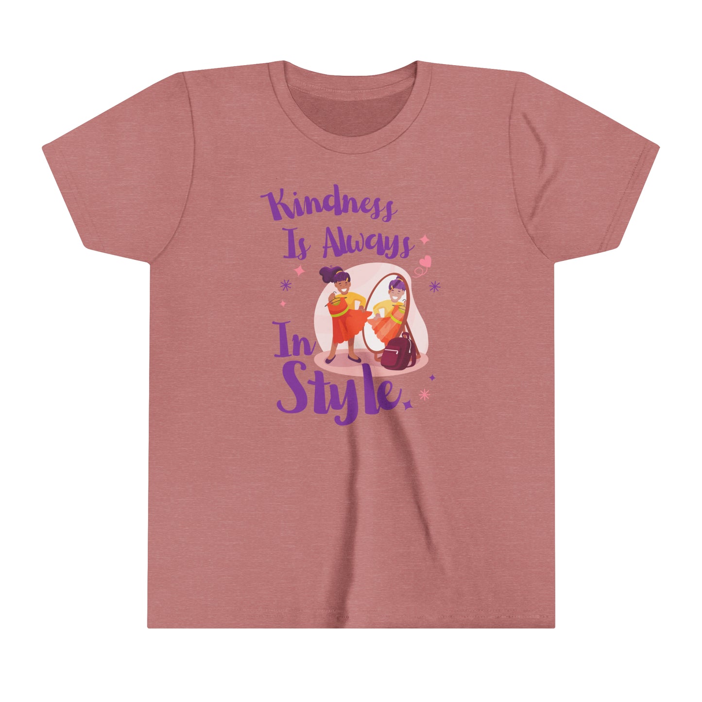 "Kindness is Always in Style" Graphic Youth Tee
