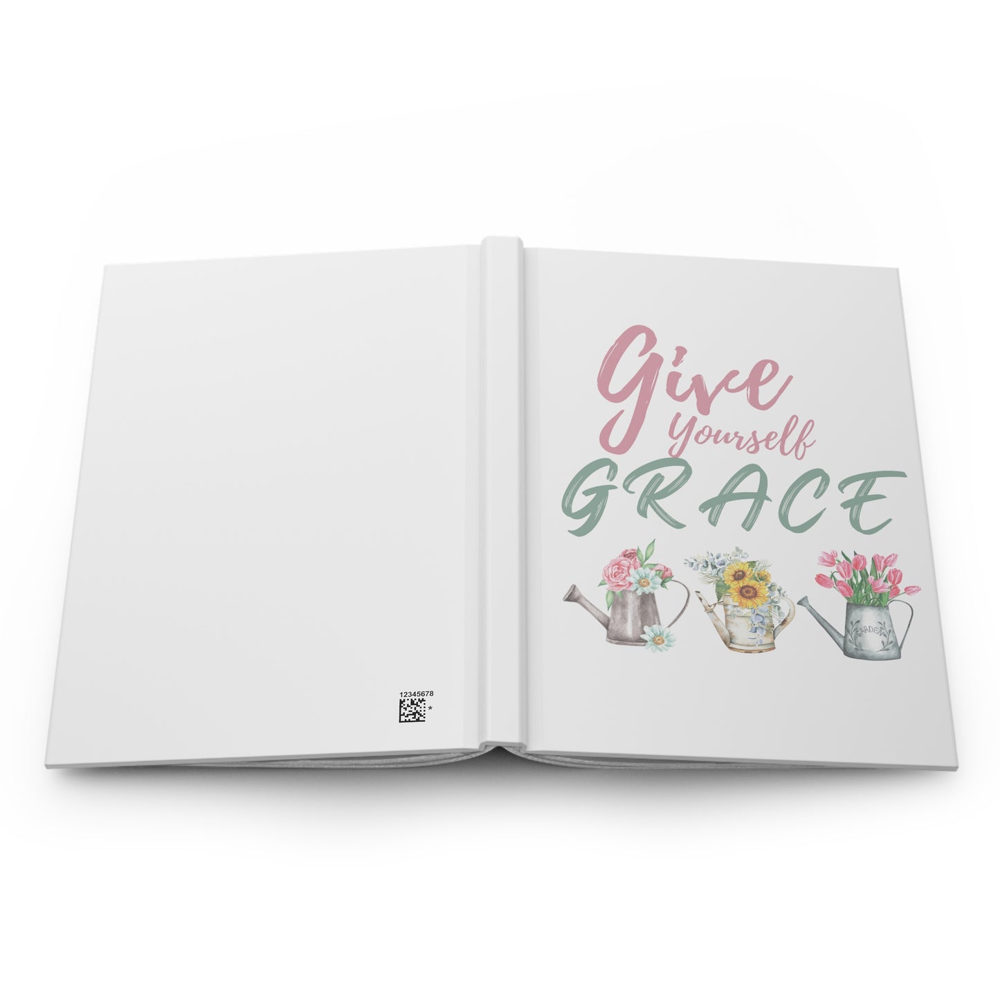 "Give Yourself Grace" Blank Journal for Gratitude, Manifesting, Shadow Work , and More