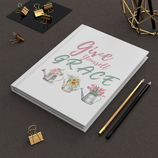 "Give Yourself Grace" Blank Journal for Gratitude, Manifesting, Shadow Work , and More